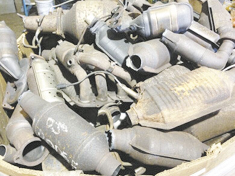 Catalytic converters stolen from vehicles parked at Fenton-area rental business